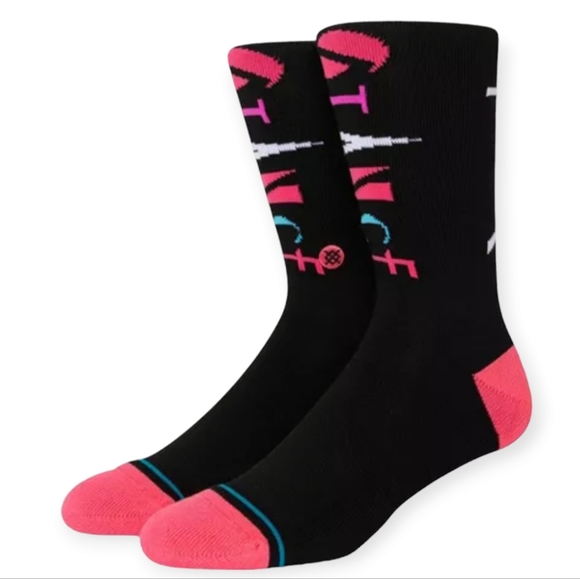 Stance x Dwyane Wade Collection Logo Mod Crew Socks - Picture 1 of 3